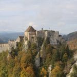 Château de Joux, vue de loin