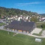 Salle des fetes vue du ciel